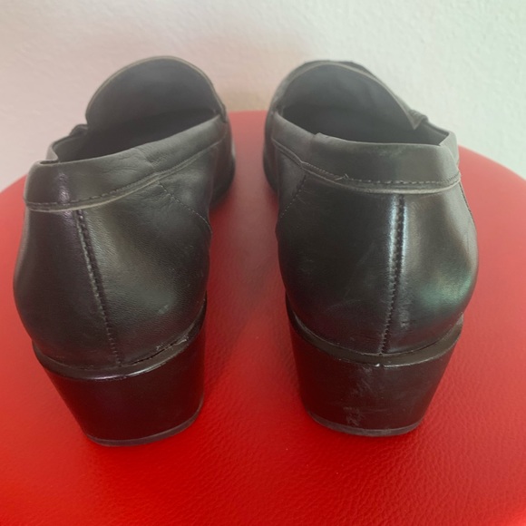 Mocassins Clarks Artisan à Bride Nouée - Taille US 6 - Cuir Noir - Occasion